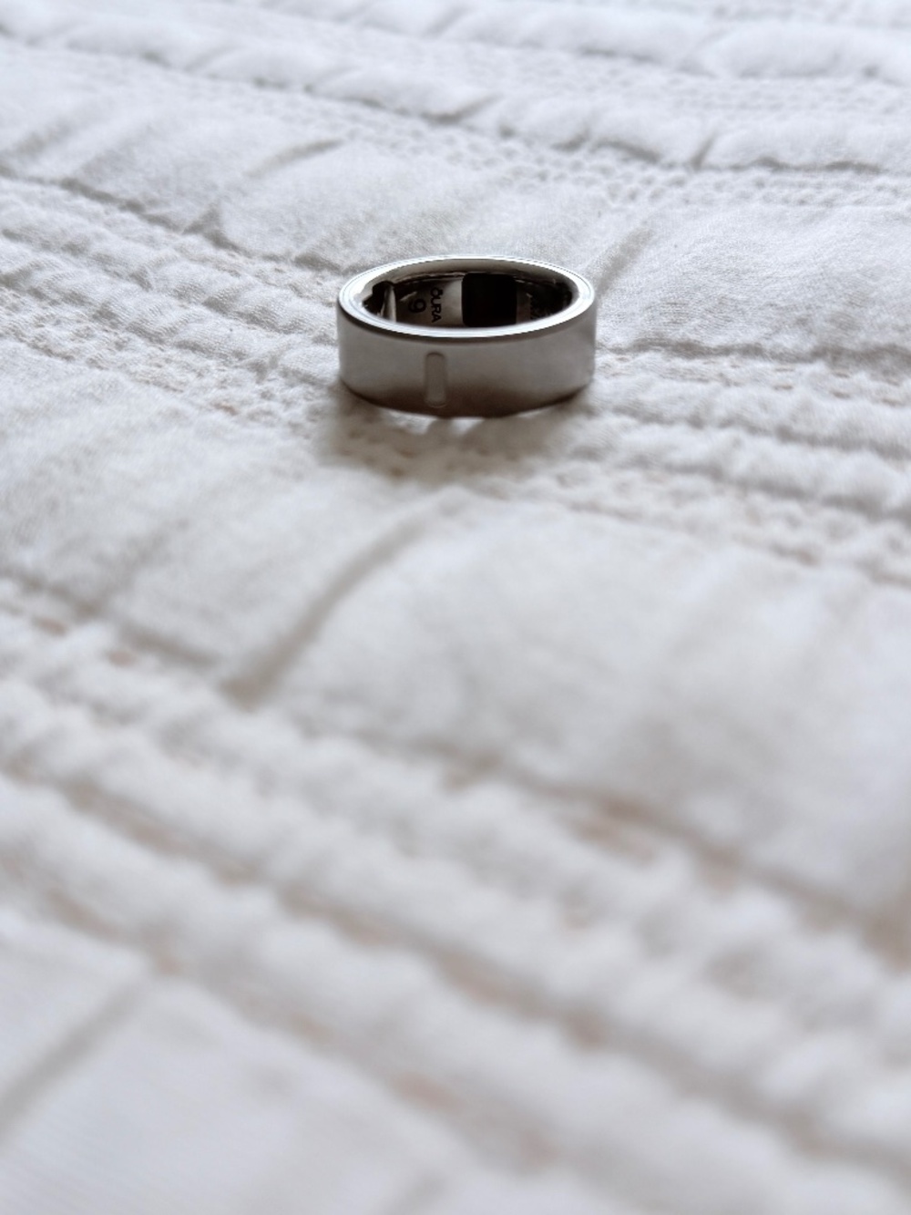 Oura Ring 4: Size 9 (brushed silver)